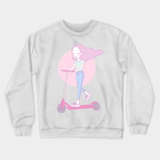 Scooter Girl Crewneck Sweatshirt